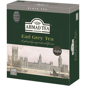 [送料無料]AHMAD TEA アーマッドティー ティーバッグ アールグレイ 紅茶 おうちカフェ×1箱（100袋） 茶葉 【3〜4営業日以内に出荷】