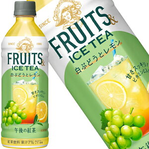 |Cg8{[] L ߌ̍g FRUITS & ICE TEA Ԃǂƃ 500mlPET×48{ [24{×2]y3`4cƓȓɏoׁz g