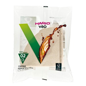 y100×6z600 HARIO nI V60y[p[tB^[02 W uE 1~4tp { VCF-02-100M