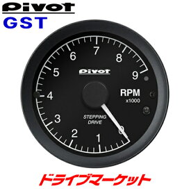 【冬のドーン!と全品超トク祭】GST ピボット GT GAUGE-60 タコメーター センサータイプ φ60 別ユニット不要で装着が簡単 PIVOT