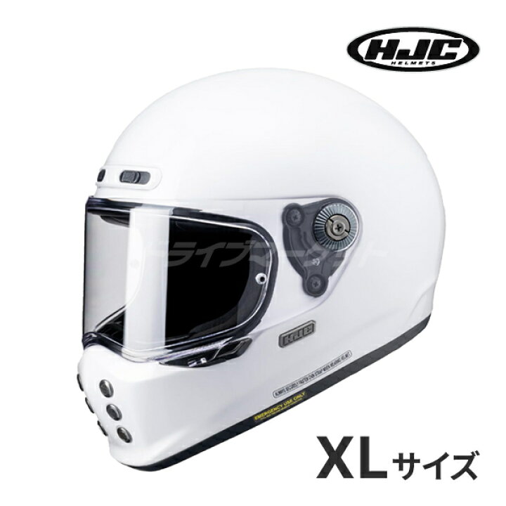 楽天市場】【初夏のﾄﾞｰﾝ!と全品超ﾄｸ祭】HJC V10 ソリッド HJH248 S〜XL 