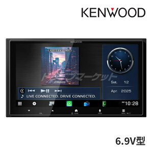 yH̃h[!ƑSigNՁzDMX7525S PEbh fBXvCI[fBI 6.9C` C_bV Apple CarPlay / Android Auto CX~[O (CD/DVDs) KENWOOD