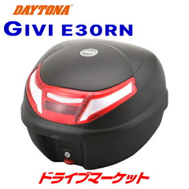 【春のド-ン!と全品超トク祭】デイトナ 16976 GIVI E30RN モノロックケース (30L) 未塗装ブラック バイク用リアボックス ジビ DAYTONA