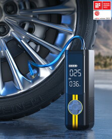 【ポイント8倍】Fanttik X8 APEX 電動空気入れ 車 空気入れ 自転車 超快速充填 最大圧力150PSI 米式 仏式 自動停止 充電式 タイヤ空気圧自動検知 自動車 自転車 バイク ボール対応 SOS/LEDライト 460mm長いエアーホース付属 日本語説明書