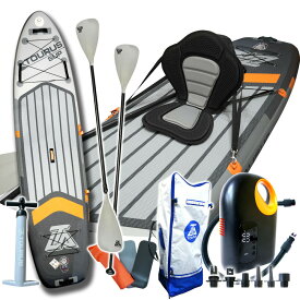 TOURUS サップボード スタンドアップパドルボード　電動エアーポンプ 充電式 カヤック カヌー SUP ボード サーフィン カヌー パドル ヨガ キャンプ アウトドア 送料無料 [XO849XG782]