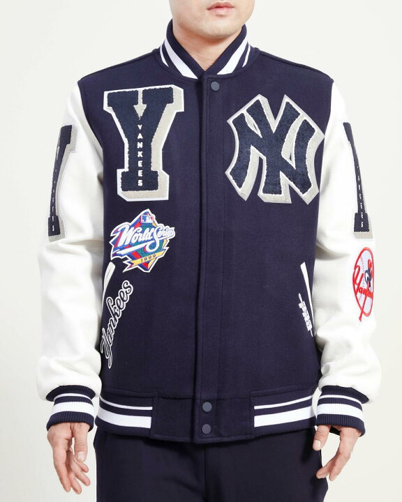 楽天市場】PRO STANDARD New York Yankees REMIX VARSITY ジャケット 