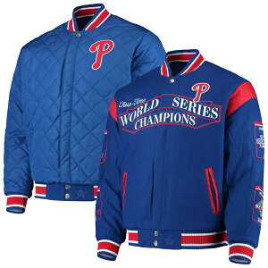 JH Design Philadelphia Phillies Champions �E�[�����o�[�V�u�� �W���P�b�g/MLB/PH103BAN8/S/M/L/XL/2XL/3XL/�傫���T�C�Y/US�T�C�Y/BD26��US�w��B�nHIPHOP�J�W���A���X�g���[�g�Z���u�y���������z