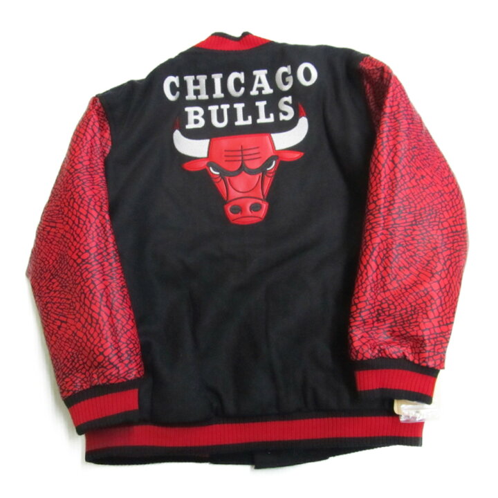楽天市場】JH Design Chicago Bullsリバーシブルジャケット/黒赤/NBA 