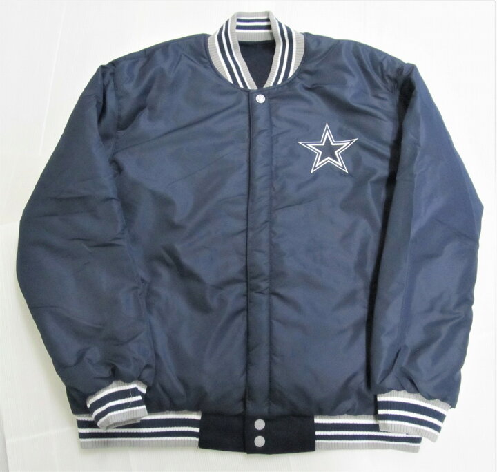 楽天市場】JH Design Dallas Cowboys ウールリバーシブル ジャケット 