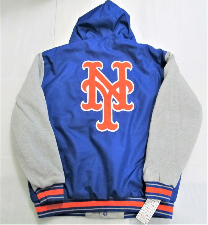 楽天市場】JH Design New York Mets フード付きリバーシブルポリツイル  