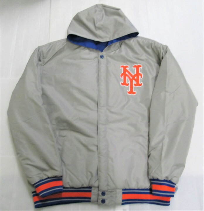 楽天市場】JH Design New York Mets フード付きリバーシブルポリツイル 