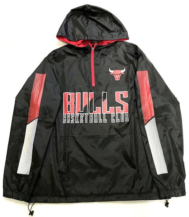 楽天市場】NBA Chicago Bulls ハーフジップ ナイロンジャケット/NBA 