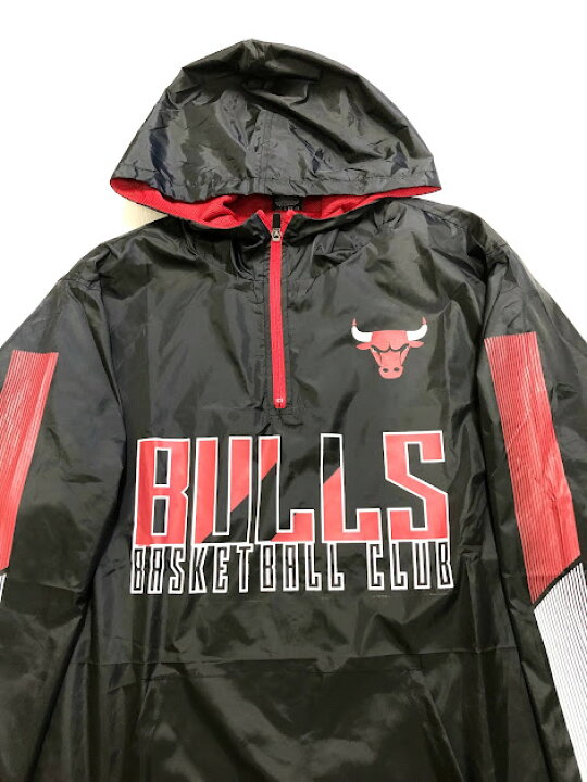 楽天市場】NBA Chicago Bulls ハーフジップ ナイロンジャケット/NBA  