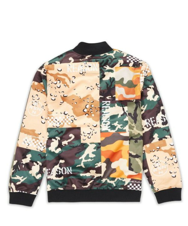 楽天市場】REASON CLOTHING カモ トラックジャケット/TS-11/S/M/L/XL 