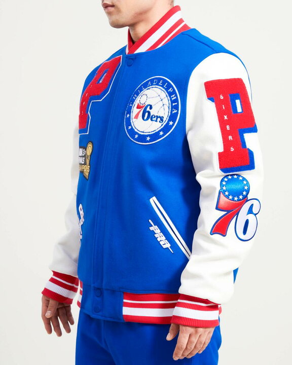 楽天市場】PRO STANDARD Philadelphia 76ers REMIX VARSITY ジャケット  