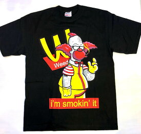 PRO TEAM I'M SMOKING' IT プリント Tシャツ半袖/LA/HIPHOP/M/L/XL/2XL/3XL/大きいサイズ/ヘビー//USサイズ/BH54/B系