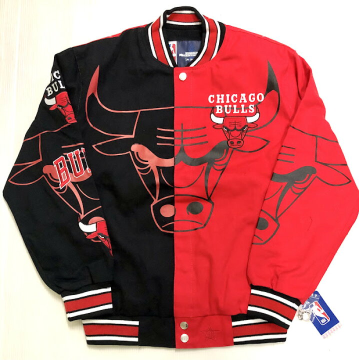楽天市場】JH Design Chicago Bulls ツイルジャケット/NBA/ シカゴ  