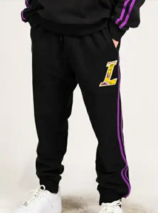 楽天市場】FISLL Los Angeles Lakers サイドラインスウェットジョガー 
