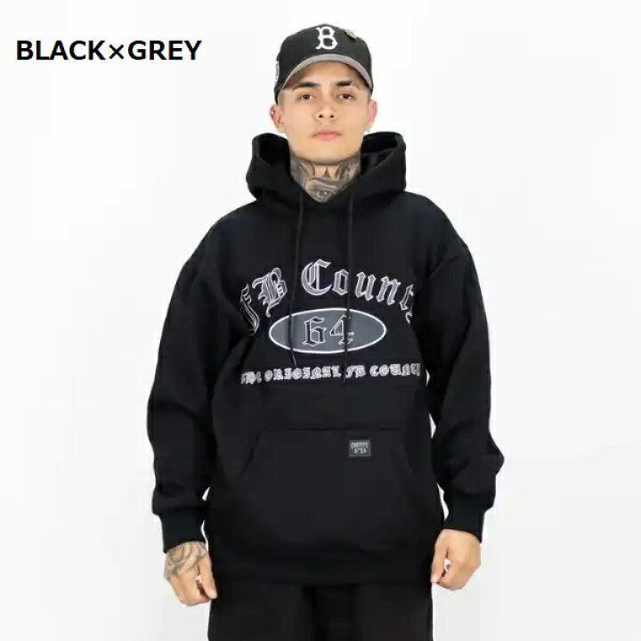 楽天市場】FB COUNTY プルオーバーパーカー/S/XL/2XL/3XL/HIPHOP/B系 
