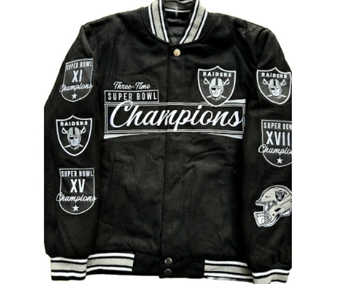 新品JH Design JFL RAIDERS ジャケットリバーシブルXL 