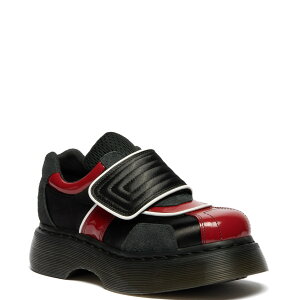 �y�����zDr. Martens �h�N�^�[�}�[�`�� BUZZ �X�g���b�v �V���[�Y �E�B�����Y �������� �l�C �C BLACK+SCARLET RED 42619001