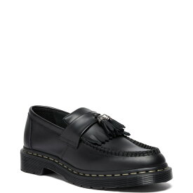 【公式】Dr. Martens ドクターマーチン ADRIAN グレーステッチ ハードウェア タッセル ローファー ユニセックス レディース メンズ おすすめ 人気 BLACK 42918001
