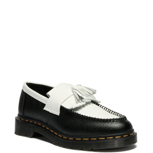 �y�����zDr. Martens �h�N�^�[�}�[�`�� ADRIAN �u���b�N�z���C�g ���[�t�@�[ �V���[�Y ���j�Z�b�N�X ���f�B�[�X �����Y �������� �l�C �C BLACK+WHITE 42981001