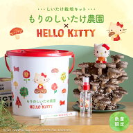【エントリーP10倍】もりのしいたけ農園×HELLO KITTY｜ハローキティ キティちゃん サンリオ きのこ きの…
