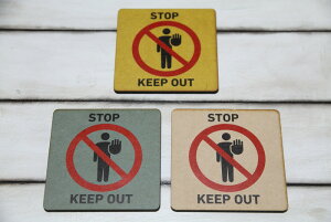 ؐ J[TCv[g STOP KEEP OUT sNgTC hAv[g e