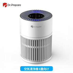 �������� DR.PREPARE ��C����@ ���^ 6�� 15dB �É� �E�L 3�d��� �W���� ��� �Q�� HEPA�t�B���^�[ 360°�z�� ���₷�݃��[�h �؃^�C�}�[�t�� 12w �ȃG�l �i�C�g���C�g�t�� ���� �z�R�� �y�b�g 