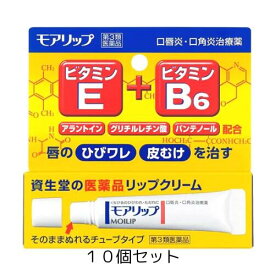 【第3類医薬品】資生堂 モアリップN 8g 10個セット