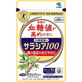 サラシア100　60粒【小林製薬】【メール便対応】