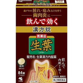 【第2類医薬品】生葉漢方薬 84錠【小林製薬】【sp】