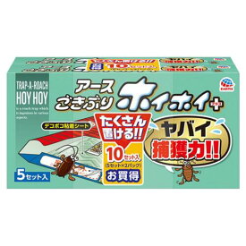 ごきぶりホイホイ＋デコボコシート 5セット×2パック【アース製薬】