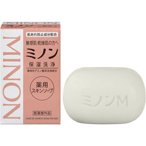 ミノン 薬用スキンソープ 80g【第一三共ヘルスケア】【医薬部外品】【ゆうパケットパフ対応】