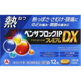 【第(2)類医薬品】ベンザブロックIPプレミアムDX 12錠・2日分【アリナミン製薬】【ゆうパケットパフ対応】