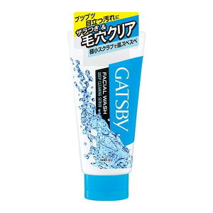 《マンダム》 ギャツビー(GATSBY) フェイシャルウォッシュ ディープクリーニングスクラブ 130g