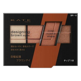 《カネボウ》 KATE ケイト デザイニングブラウンアイズ BR-9 スキニーオレンジブラウン 3.2g