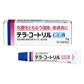 【第(2)類医薬品】《ジョンソン・エンド・ジョンソン》 テラ・コートリル軟膏 6g