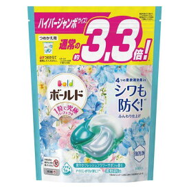 《P&G》 ボールドジェルボール4D 爽やかフレッシュフラワーサボンの香り つめかえ用 ハイパージャンボサイズ 36個入り