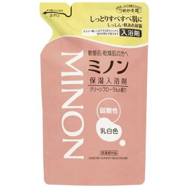 《第一三共》 ミノン薬用保湿入浴剤 400mL（つめかえ用）【医薬部外品】