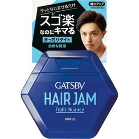 《マンダム》 ギャツビー ヘアジャム タイトニュアンス 110mL