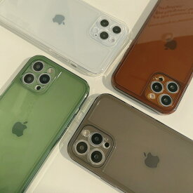 クリア iPhoneケース アースカラー iPhone15 iPhone14 iPhone13 iPhone13Pro iPhone12 透明 シェル TPU アイフォンケース 携帯ケース iPhoneカバー アイフォンカバー アイフォン13プロ iPhone13プロ カメラカバー シンプル ナチュラル 背面クリア ロゴ見せ ベーシック