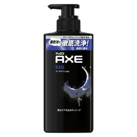 AXE（アックス） フレグランス ボディソープ ブラック 男性用 ポンプ 370g×12個セット（まとめ買い） ユニリーバ
