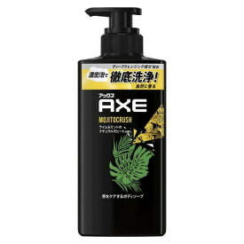 AXE（アックス） フレグランス ボディソープ モヒートクラッシュ 男性用 ポンプ 370g×12個（まとめ買い） ユニリーバ