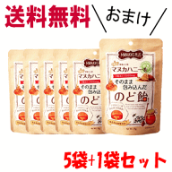 送料無料 5袋+1袋セット ラ・シンシア マヌカハニーをそのまま包み込んだのど飴 73g×5個+1個セット キャ…