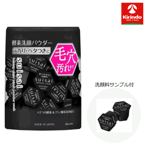 �y��痿�T���v���t�z�J�l�{�E���ϕi �X�C�T�C(suisai) �r���[�e�B�N���A �u���b�N �p�E�_�E�H�b�V�� 0.4g×32��