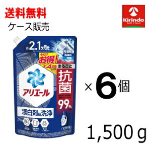  6Zbg P&G AG[WF Y܋ ߂p EgW{TCY ܂4ʕi 1,500g×6 ߗ 