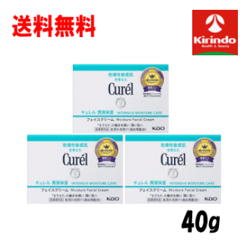 楽天市場】【送料無料】キュレル 潤浸保湿 フェイスクリーム (40g
