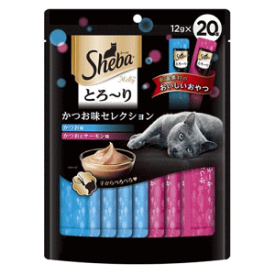 マースジャパンリミテッド シーバ とろ～りメルティ かつお味セレクション 成猫用 12g×20本入